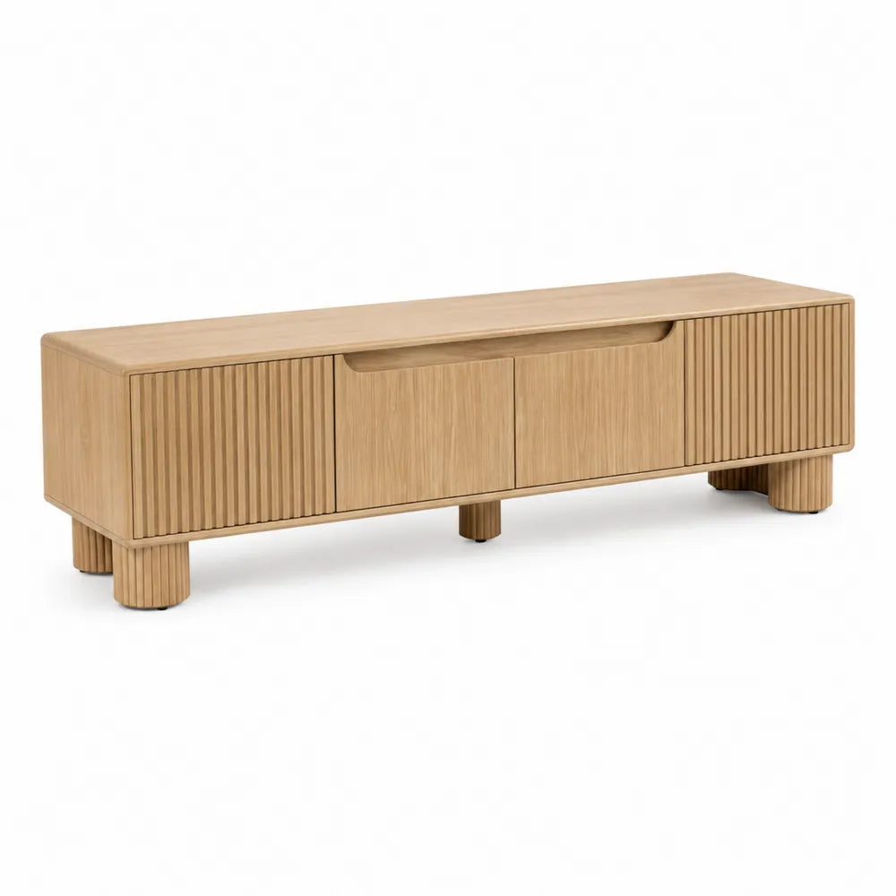 Mobile TV in legno di rovere 150 cm